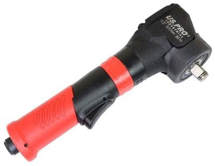 US PRO INDUSTRIAL 1/2 dr Air Angle Impact Wrench 500nm 370ft-lb 8610