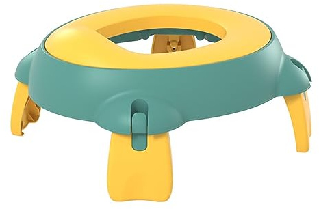 Faltbarer Toilettensitz Kinder | Reisetöpfchen für Töpfchentraining | Tragbares Reisetoilette für Kleinkinder mit Anti-Rutsch-Design | Wiederverwendbarer Töpfchen für Unterwegs, Reisezubehör