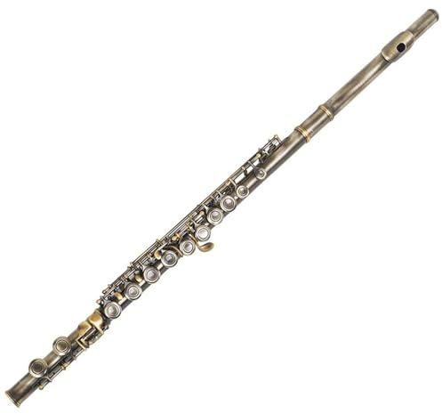 Professionelle Querflöte Kupfer-Nickel-Tasten, 16-Loch, Geschlossenes Loch, C-Tasten, Flöte Mit Etui, Handschuhe, Zubehör