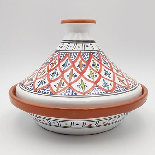YODECO Bakir Kochtajine, Rot, Durchmesser 27 cm