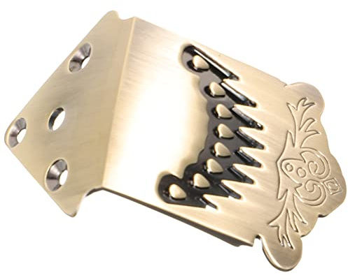 TOYANDONA Metal Mandolin Tailpiece String Mandolin Bridge Parts Replacement Screws String Accessories Musical Instrument Accessories