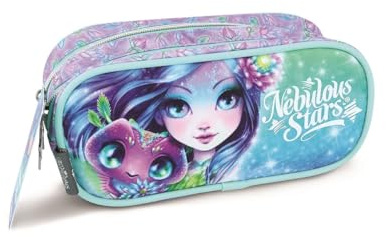 Nebulous Stars Federmäppchen - Schlampermäppchen für Kinder, Schüleretui mit Fantasy-Design, Stifteetui für Schule und Freizeit, ab 6 Jahren, 23cm lang
