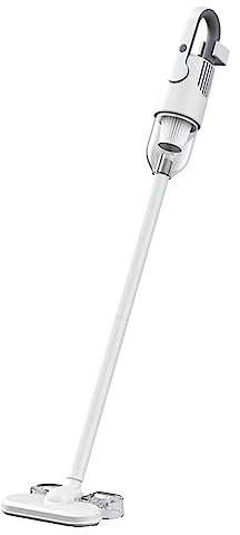 Aspirador Escoba con cable y fregona todo en uno, aspiradoras de agua y polvo con cable con tanque de agua, 12000pa Aspirador Vertical Y Fregona Combinados Ligeros para Suelos Duros Y Cerdas