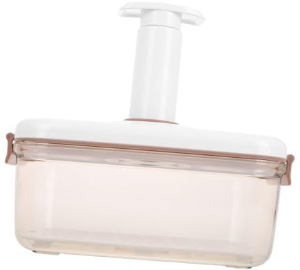 CONGARTENO Vacuum Food Storage Box 2.1l Airtight Fresh Preservation Container Hand Pump Food Air Vacuum Sealer Suitable for Kitchen and Fruit Storage