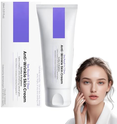 Anti-Wrinkle Skin Cream for Remove Wrinkles,Power Lift Plumping Cream,Advanced Firming Wrinkle Reducing cream,Firms Skin,Intensely Smooths Wrinkles and Fine Lines,for All Skin Types (1)