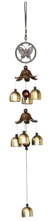 Gralara Windspiel, Feng Shui, Hängendes Glockenspiel, Hängendes Ornament für Tür, Haus Und Garten