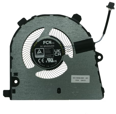 Replacement CPU Cooling Fan for GEEKOM Mini IT11 03K0V6 DFS5K22115572P FPAK 023.100QD.0001 5V 0.5A