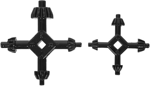 VILLFUL Chiave a Cricchetto per Mandrino Trapano 4 in 1 Utensile di Serraggio Compatibile Trapano Elettrico Set 2 Pezzi Grande e Piccolo Strumento per Sostituzione Mandrino Uso