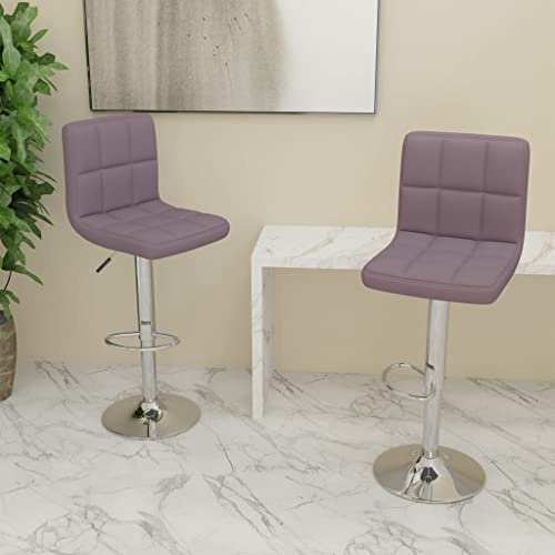 Frdhee Silla de bar para tocador, taburete de bar, 2 piezas, tela de color pardo, silla cosmética para cocina, sala de estar, comedor