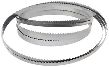 LAXALO Band Saw Blades 18TPI X 690X13mm, Long Service Life M42 Bi Metal Bandsaw Blade for DCS377 3pcs
