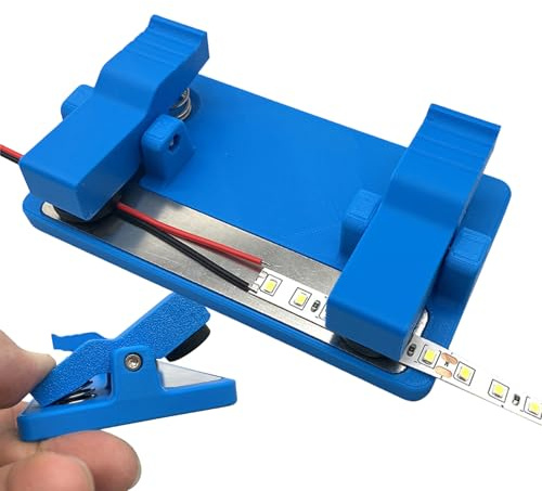 Ledstrip Soldering Station – Welding Wire Attachment for Electronic Circuits, Board Lock Holder, Cable Fixed Frame Contact Welding Tool | Flexible Strip Fastening Tool Used for Projectt