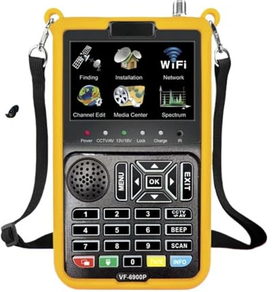 Cercatore satellitare VF-6900Pro con display LCD Ricevitore di segnale DVB-S/S2 for la regolazione dell'antenna parabolica Per l'installazione dell'antenna