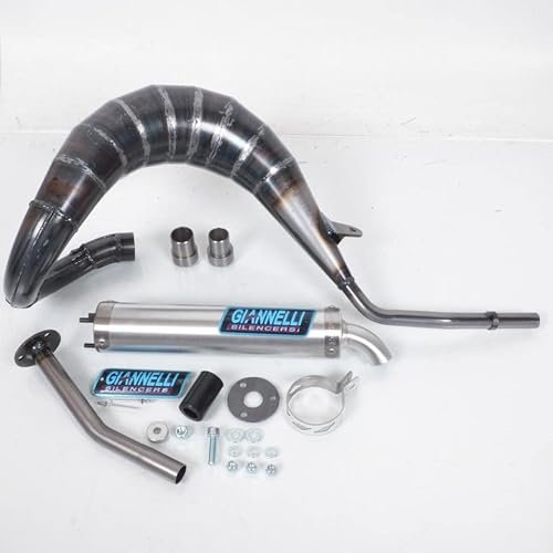 Auspuff Giannelli Motorrad beta 50 RR Motard 2003-2004 34616HF/34617HF C Neu