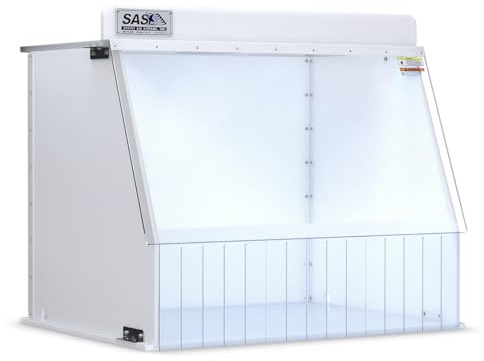 30” Wide Ducted Fume Hood, Exhaust Hood for Laboratory Fume Control, Chemical Fumes, Pharmaceutical Compounding, 3D Printing, and other Fumes/Odors