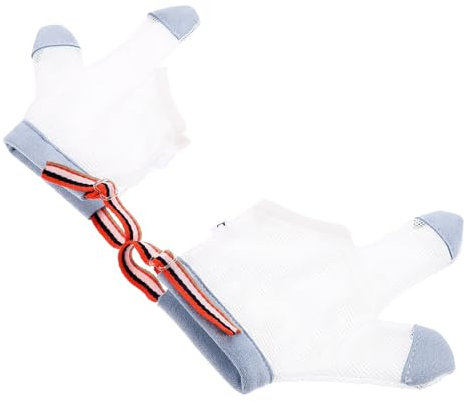 TOYANDONA 1 Paar Anti- -handschuhe Kinderhandschuhe Daumenschutz Zum Daumenlutschen Beißspielzeug Daumenwache Daumen Saugen Halt Für Kinder Garnhandschuhe Kleinkind Nylon Draussen Finger