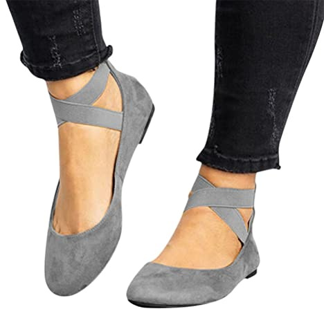 ticticlily Balerinaschuhe Damen Schuhe Bequeme Pumps Flache Schuhe Zum Abendkleid Elegant Für Hochzeit Sandalen Sommer Ballerinas Slip-On Sandalen