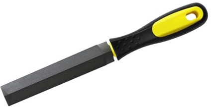 Lima de 4/5/6 pulgadas con mango de madera, lima de metal para tallar madera de vidrio, lima de carpintería, herramienta de jardín con asa, afilador de sierra de podar