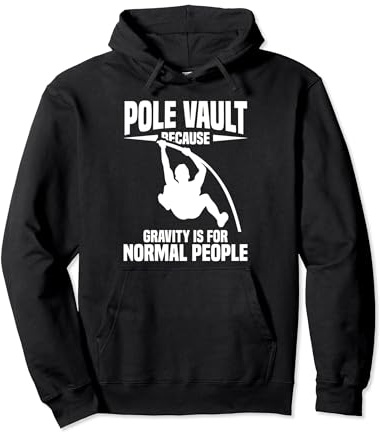 Pole Vaulting Training Track & Field Shoes Pole Vault Pullover Hoodie