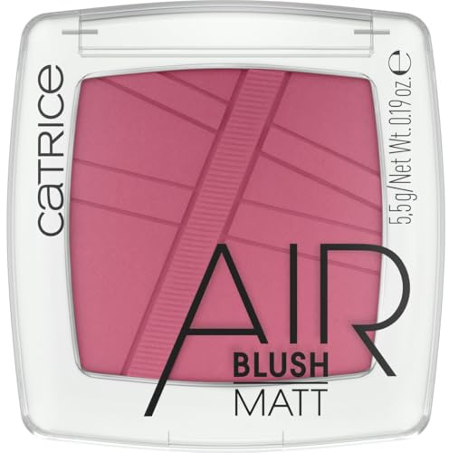Catrice AirBlush Matt, Blush, No. 150, Pink, Long-Lasting, Instant Result, Natural, Matt, Vegan, Perfume, Alcohol, No Preservatives, Pack of 1 (5.5 g)