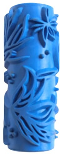 Rullo per pittura con motivo goffrato, 12,7 cm, manicotto in gomma, decorazione da parete, adatto per appassionati di fai da te e pittori professionisti