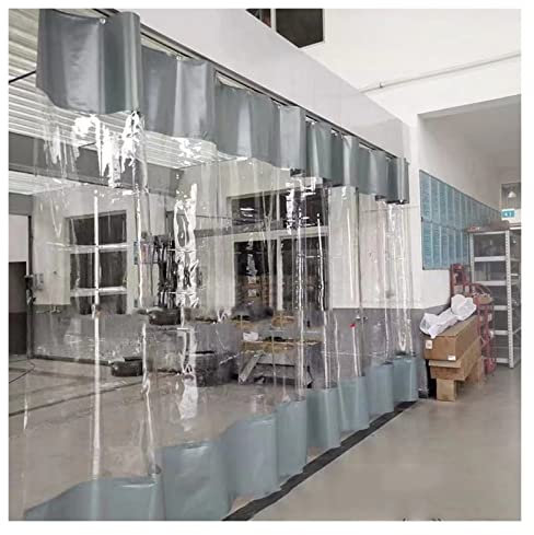 Cortina de lona para garaje, resistente al viento, impermeable y anticorrosión, separación de calor para porche y lavado de coches (2 x 2,5 m)