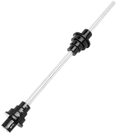 wisoolkic Adattatore per Perno Passante Ruota Bici per Supporto centratura Universale Ciclismo 12/15/20 mm