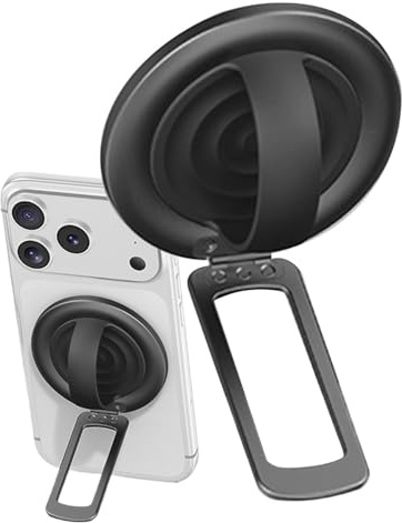 Magnetisk ring för telefonfodral | Kraftfull magnet telefonhållare, magnetisk greppring för mobiltelefon, för bil, gym, badrum, , kontor, bord, sovrum | Handtagshållare för smartphone och telefon kompatibel med badrum, kontor, bord, bil, gym, sovrum, resor
