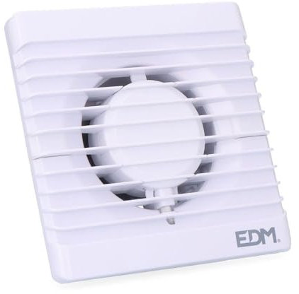 EDM GRUPO Extractor de Baño Edm75, Blanco