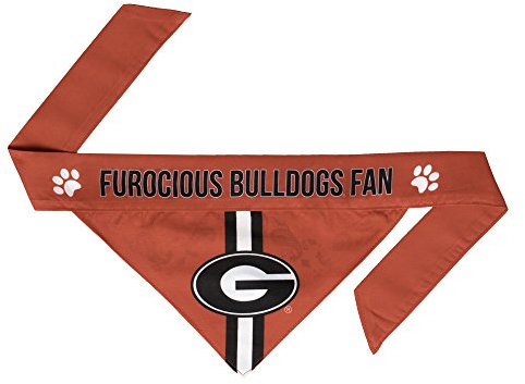 NCAA Georgia Bulldogs Hundehalstuch, Größe L