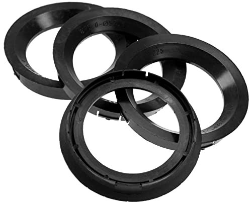 4X Zentrierringe 76,0 x 57,1 mm schwarz Felgen Ringe Made in Germany