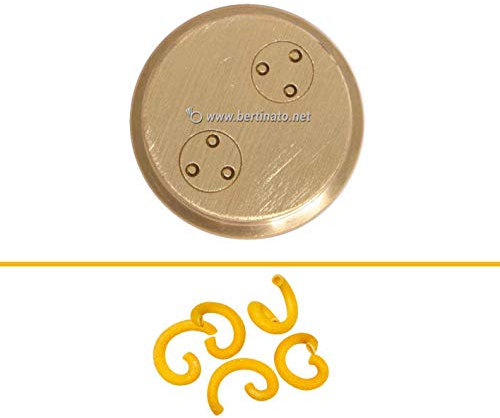 Trafila in bronzo per Pasta Gramigna per macchina pasta fresca professionale La Fattorina 1,5kg compatibile con FIMAR MPF 1,5
