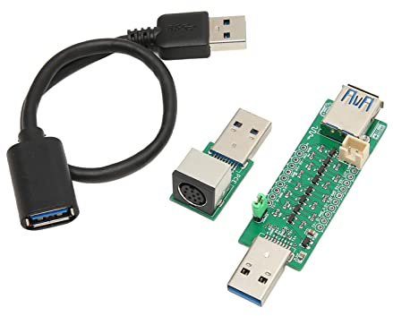 Sxhlseller PC Engine USB 3.0 Game Controller Converter, for SNAC Adapter Game IO Board for Mister, No Latency Gaming, with USB Extension Cable