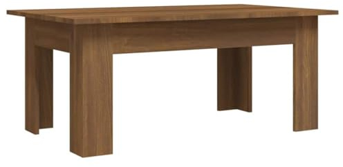 vidaXL Tavolino Salotto Rovere Marrone 100x60x42 cm Legno Multistrato