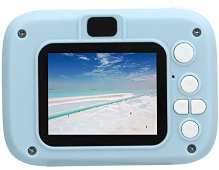 Appareil Photo Numérique pour Enfants, écran 2,0 Pouces 20MP Double Caméscope Arrière Avant pour Filles et Garçons âgés de 3 à 9 Ans, avec Enregistrement Vidéo HD 1080p, Appareil (Bleu)