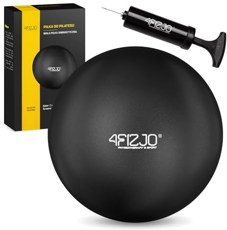4FIZJO Pilates Ball, 22 cm, Kleiner Gymnastikball, für Fitness, Yoga, Balanciertraining, für Büro, Fitnessstudio