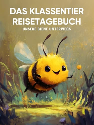 Das Klassentier Reisetagebuch: Unsere Biene unterwegs: Tagebuch und Erinnerungsbuch für die Bienenklasse in der Grundschule ab Klasse 1