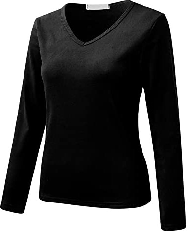 Damen-Thermounterwäsche mit Rundhalsausschnitt, Fleece gefüttert, dünne Oberteile, Langarm-Thermohemden, Winteroberteile Body Damen Rollkragen Funktionsset Damen