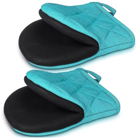 Guanti da cucina professionali per cucinare ad alte temperature resistenti guanti corti utensili da cucina accessori per grigliare