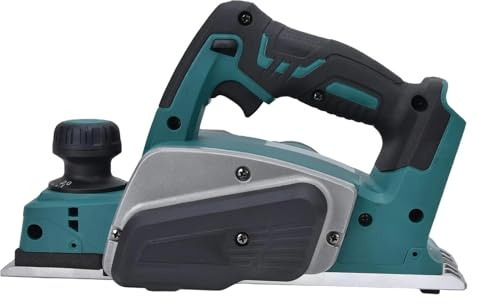 Hookurity Pialla elettrica Larghezza di piallatura Pialla elettrica da banco for Legno da 1200 W, Senza spazzole, 220 V, Senza Fili, profondità di Taglio, pialla elettrica da banco for Uso Domestico
