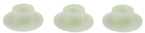 Getdoublerich 3 ingranaggi a vite senza fine dell'olio per motosega 25CC 38CC modelli 2500 3800, parti di ricambio in plastica per lubrificazione regolare