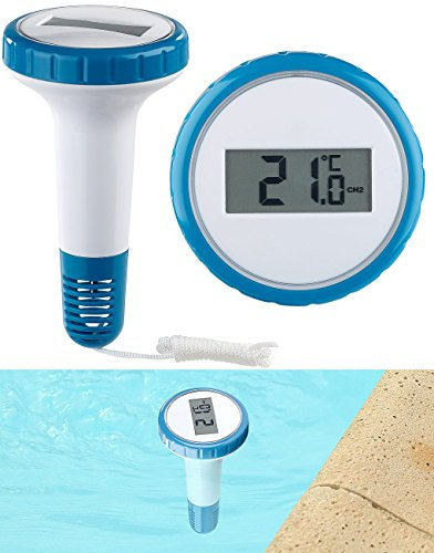 infactory Zubehör zu Thermometer wasserdicht: Zusätzliches Funk-Poolthermometer für PT-250, wasserdicht IPX8 (Funk Thermometer, Wasserthermometer, Unterwasser)