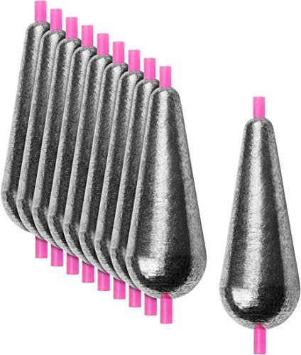 Storfisk fishing & more Wettkampfgewichte Set in Birnenform mit integriertem Silikonschlauch, Verschiedene Gewichte (2-20 g) auswählbar, für alle Angelarten