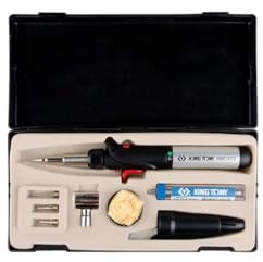 King Tony - Coffret de fer à souder au gaz - 8 pièces