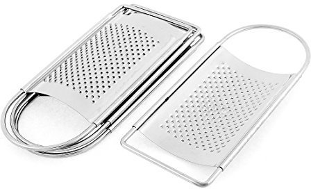 Ruilogod Formaggio da cucina Ginger Fine Broter Grater Brater Shredder Zester 4 PCS