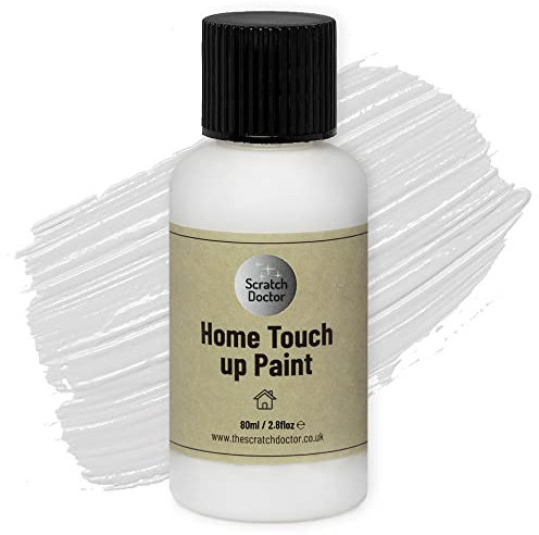 Scratch Doctor Home Touch up Paint for Walls & Ceilings Satin Finish Emulsion Repair Scratches Scuffs Surface Marks Stains with Ease (White)