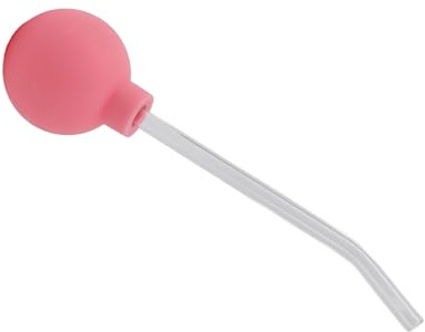 Mundreiniger zur Mundgeruchbekämpfung, Tonsillensteinentferner mit PVC-Saugball, Orales Hygienegerät rosa