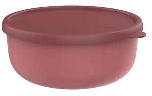Mepal - Mikrowellengeschirr Lumina - Frischhaltedosen mit Deckel für Kühlschrank, Gefrierschrank, Dampfgarer & Mikrowelle - Mikrowellenschüsseln mit Deckel - Aufbewahrungsbox - 1500 ml - Vivid mauve