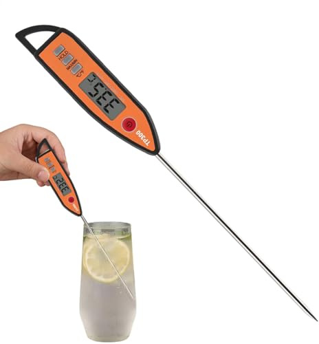 Thermometer For Cooking - Accurate Digital Kitchen Thermometer | Easy-to-Use Display Meat Thermograph | Digital Thermograph For Cooking With Instant Readings | Consistent Accuracy Grill Thermograph