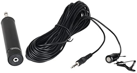 TOYANDONA Kondensatormikrofon Mit Kabel Kleines Lavalier Ansteckmikrofon Für Bühne Und Instrumente Rauschreduzierend Stoßfest Einfach Zu Tragen Für Gesang Saxophon Erhu Geeignet