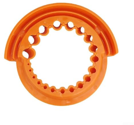 Affilatrice per punte da trapano adattabile, progettata per funzionare sia con smerigliatrici angolari 115 che 125, migliora la tua artigianalità (arancione)